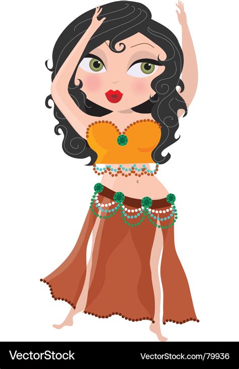 cartoon belly dancers